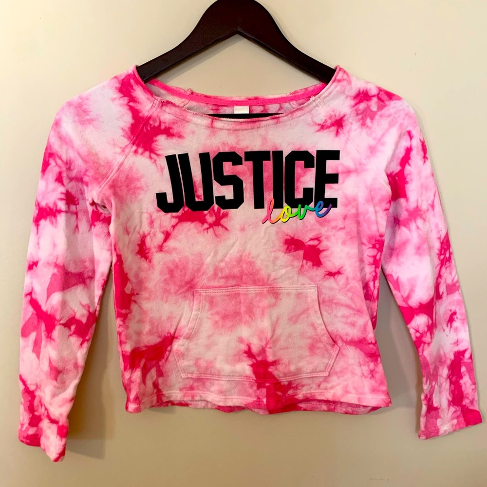 EUC Girls Justice Long Sleeve Pullover 6/7